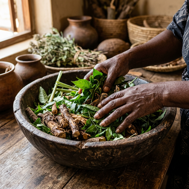 healing herbs roots